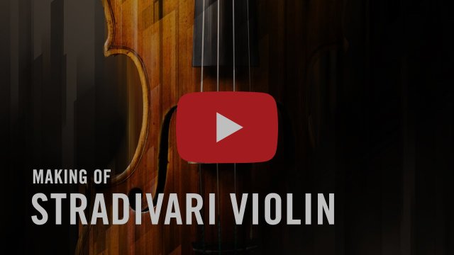 Making of Stradivari Violin